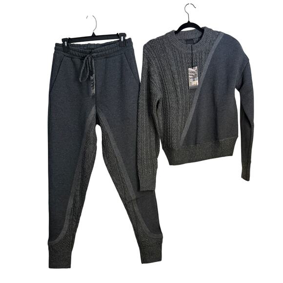 TWENTY MONTREAL Twenty Connect Crewneck Sweater Gray Size XS NEW - Picture 12 of 13